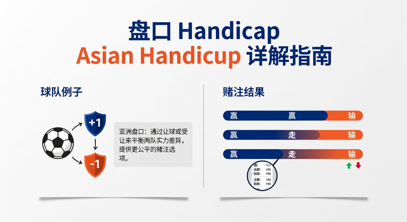 盘口 handicap asian handicap 基础与实战解析