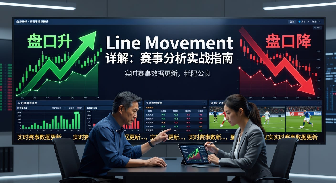盘口升盘口降 line movement：临场变化解读