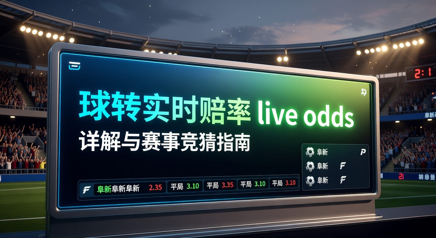 滚球即时赔率 live odds：临场盘口变化与实战判断