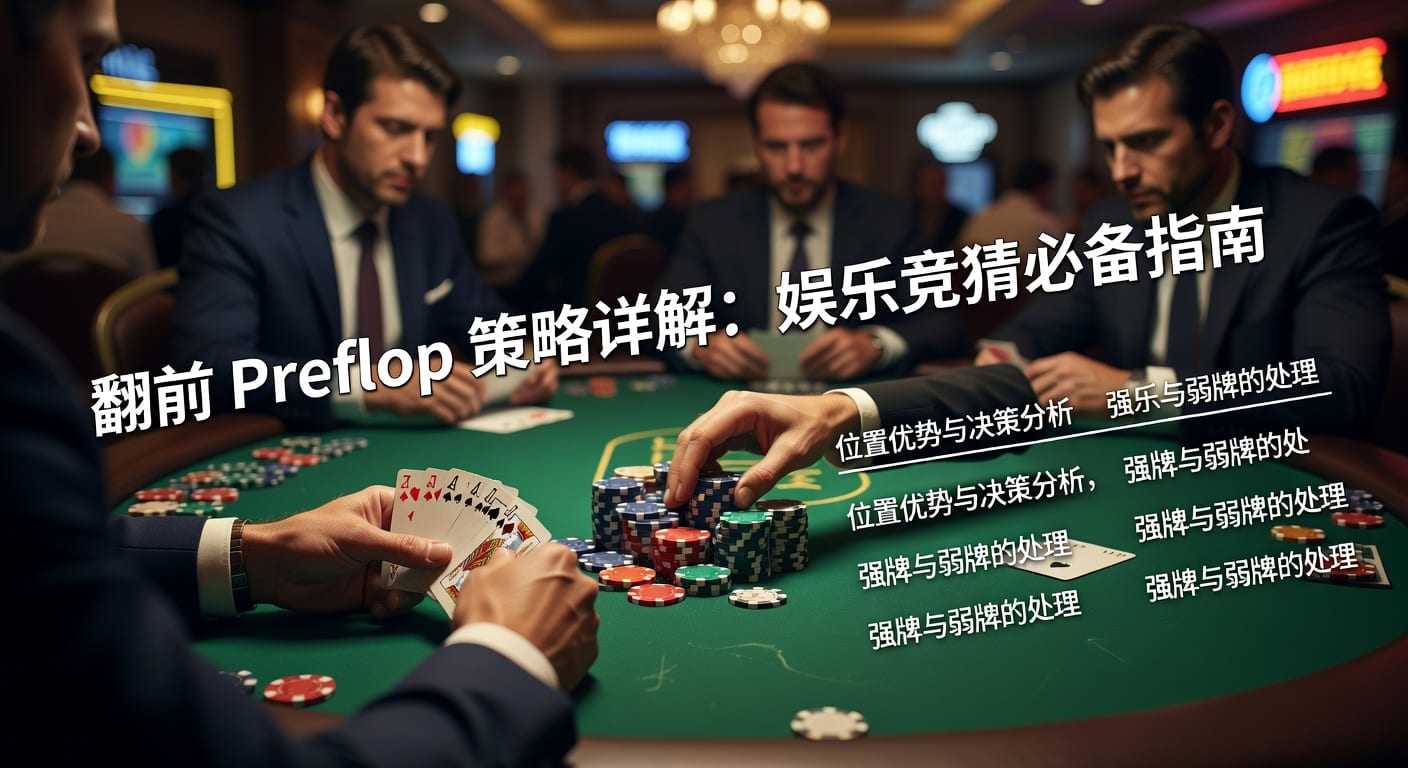 翻前 preflop 起手策略与实战判断