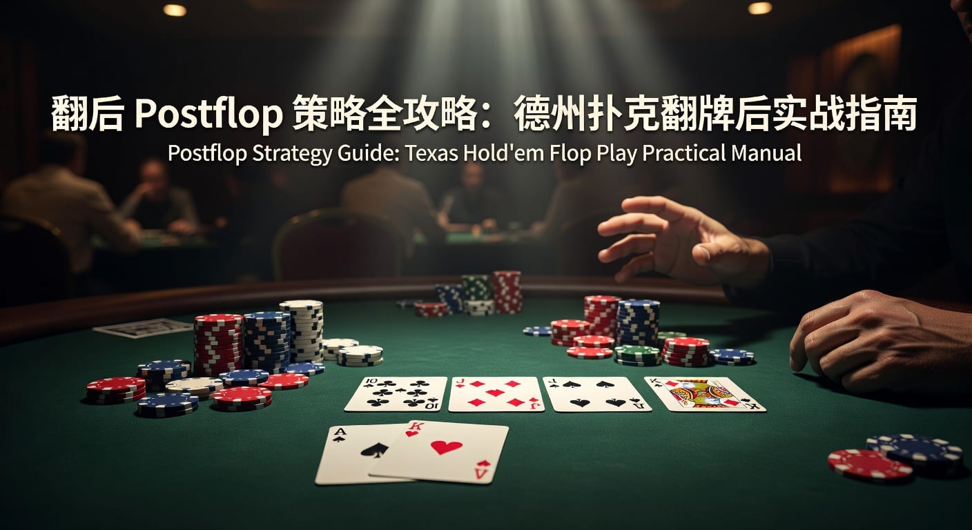 翻后 postflop 实战解析：牌面、下注与范围思路