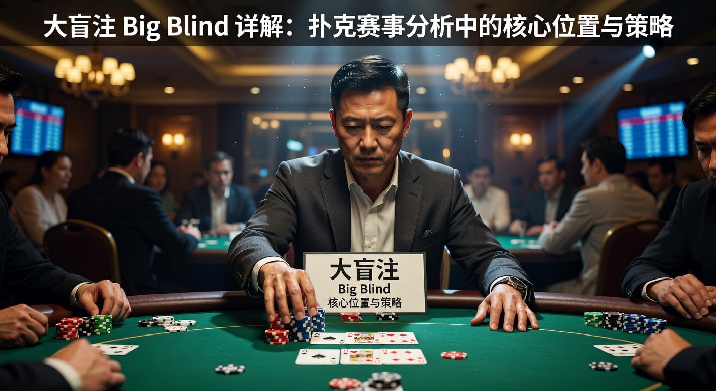 大盲注 big blind：下注基准与实战理解