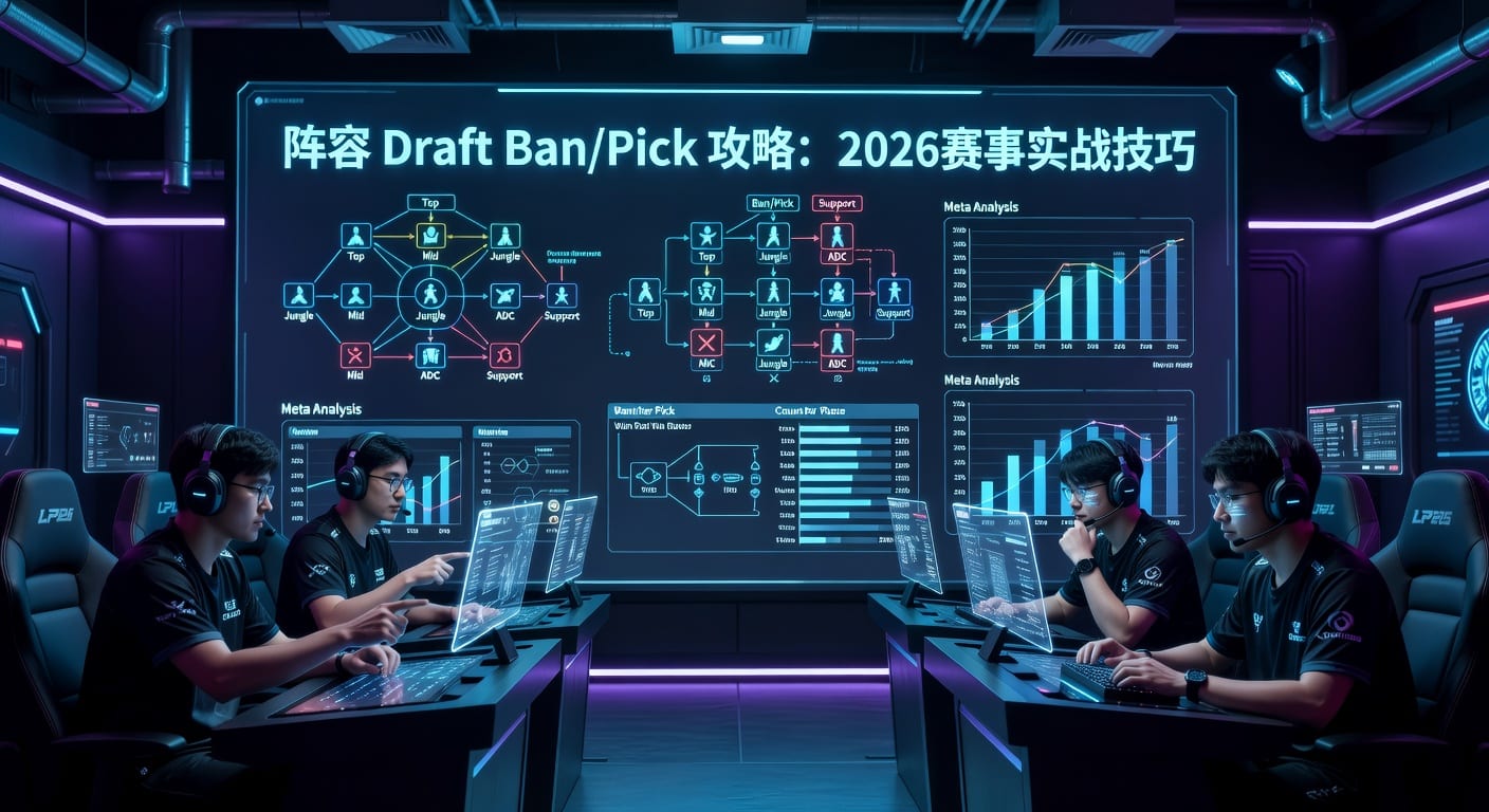 阵容 Draft Ban/Pick 解析：选人禁用与实战配置