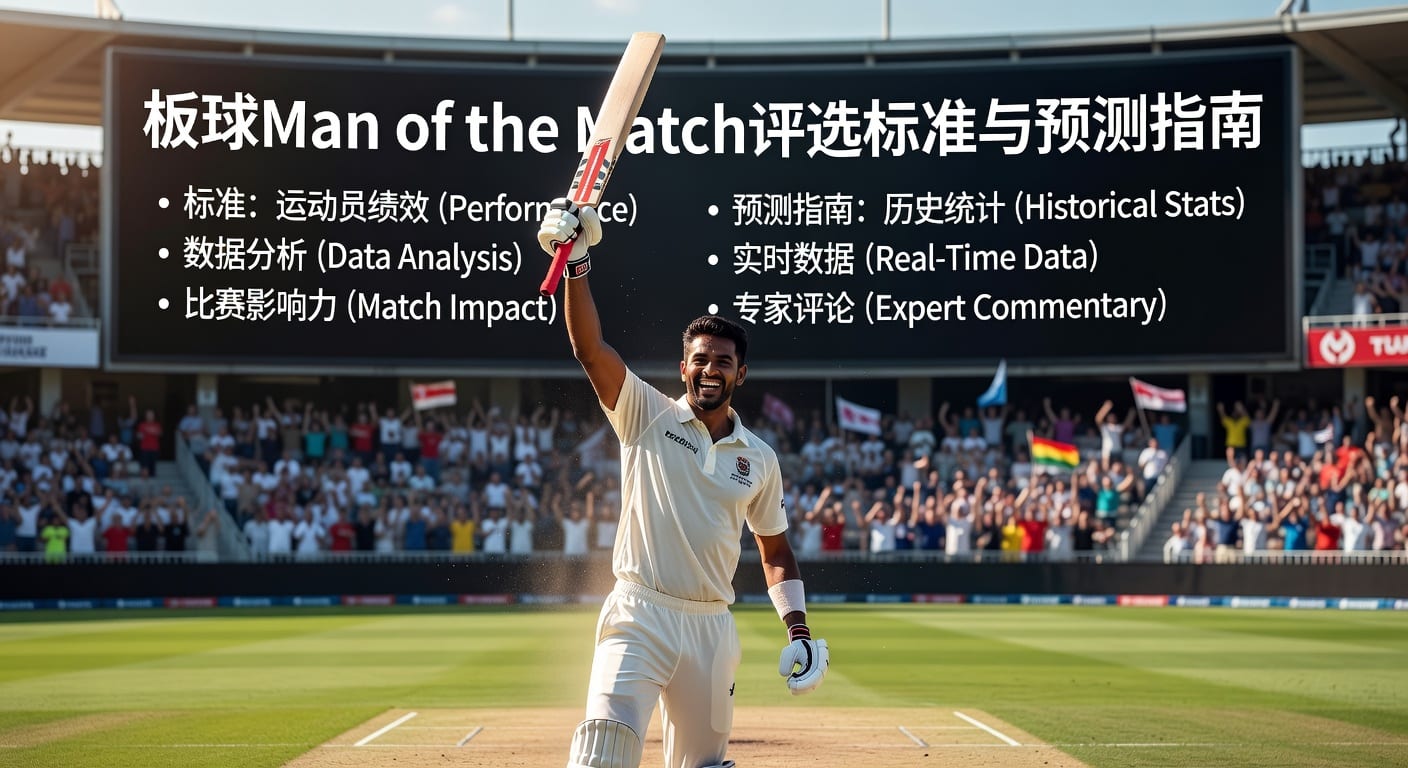 板球Man of the Match怎么评？2026年判断要点